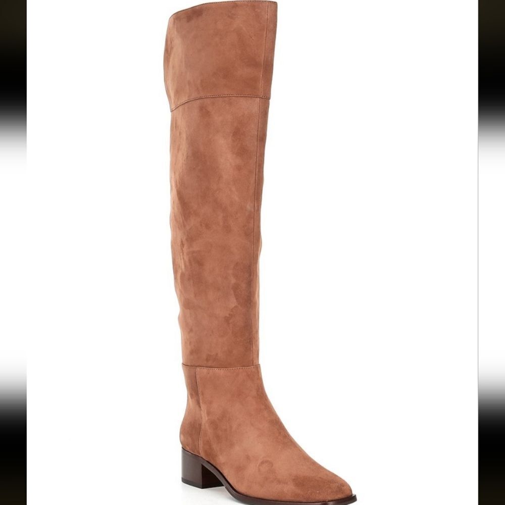Antonio Melani Rilee Suede Over-the-Knee Dress Boots 7.5M